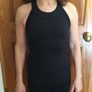 Black lululemon tank top